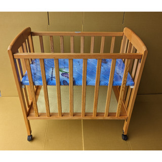 臺灣製造 花旗松木 嬰幼兒 小床 摺合床 嬰兒床