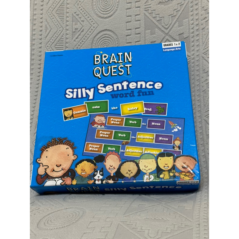 二手桌遊Brain Quest silly Sentence