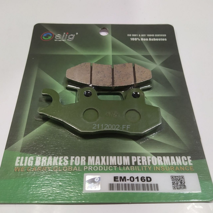 Elig 陶瓷 綠色 道路版 G5 超5 G6 前碟 後碟 來令片 煞車皮 剎車皮 右卡 單2