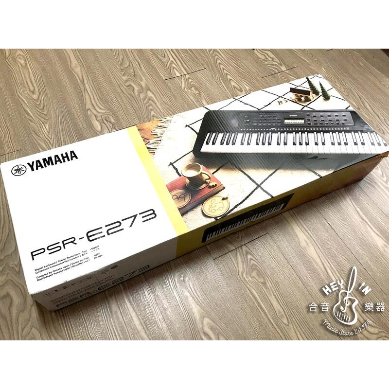 ＊合音樂器＊ 全新 YAMAHA PSR-E273 61鍵自動伴奏電子琴