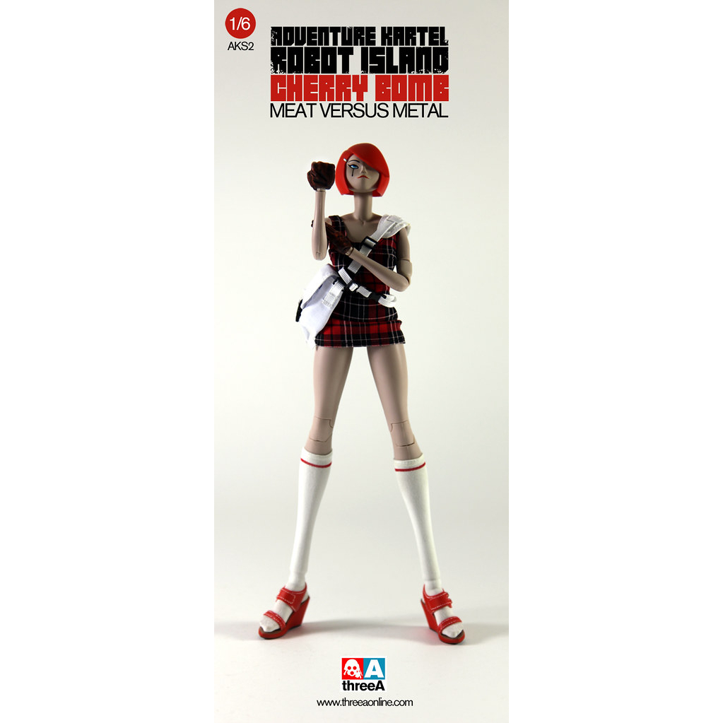 【 3A TOYS / ThreeA 】櫻桃小影 Adventure Kartel Cherry Bomb