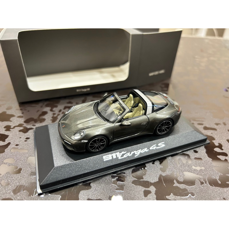 MINICHAMPS 1/43 Porsche 911 targa s (原廠貨含白盒）