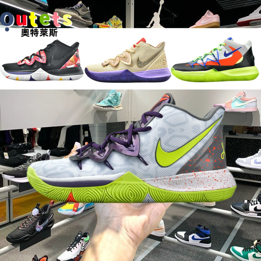 Nike 男鞋 Kyrie 5 耐吉 歐文5 男子籃球鞋 小丑 曼巴精神 埃及法老 百家衣 老友記 黑魔法 全明星 戰靴