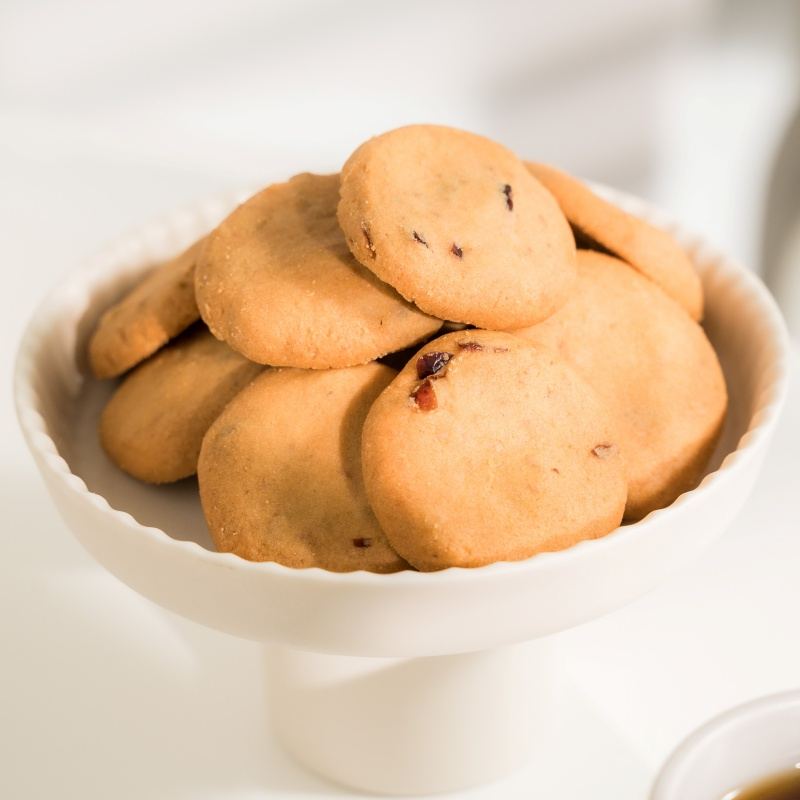 【秉醇烘焙坊 】蔓越莓酥奶酥 手工餅乾 奶酥餅乾 回購冠軍 伴手禮 禮品 節慶 婚禮 喜餅 台南甜點 午茶點心派對