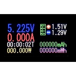 【雲賀科技】0439 USB行動電源檢測儀 八功能 USB電壓電流表 行動電源容量檢測 手機電池 容量 檢測 八功能