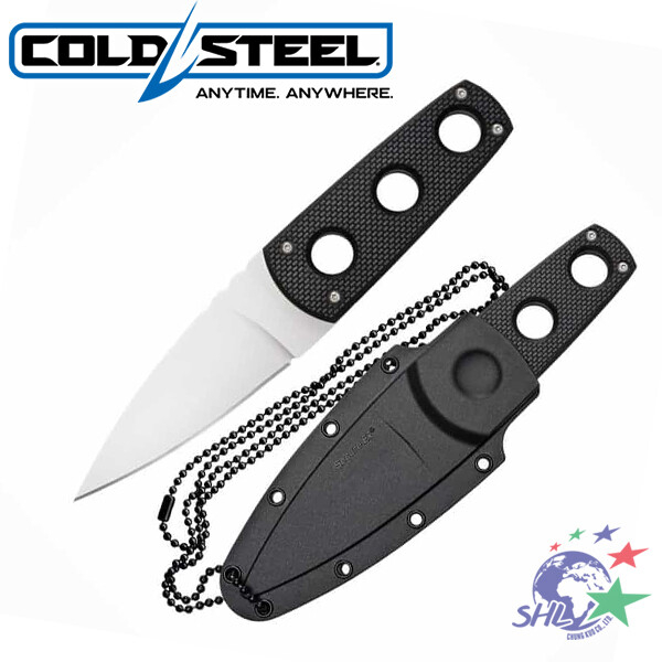 COLD STEEL 隱蔽單刃頸刀 古蘇格蘭佩劍型小頸刀 / 11SDT