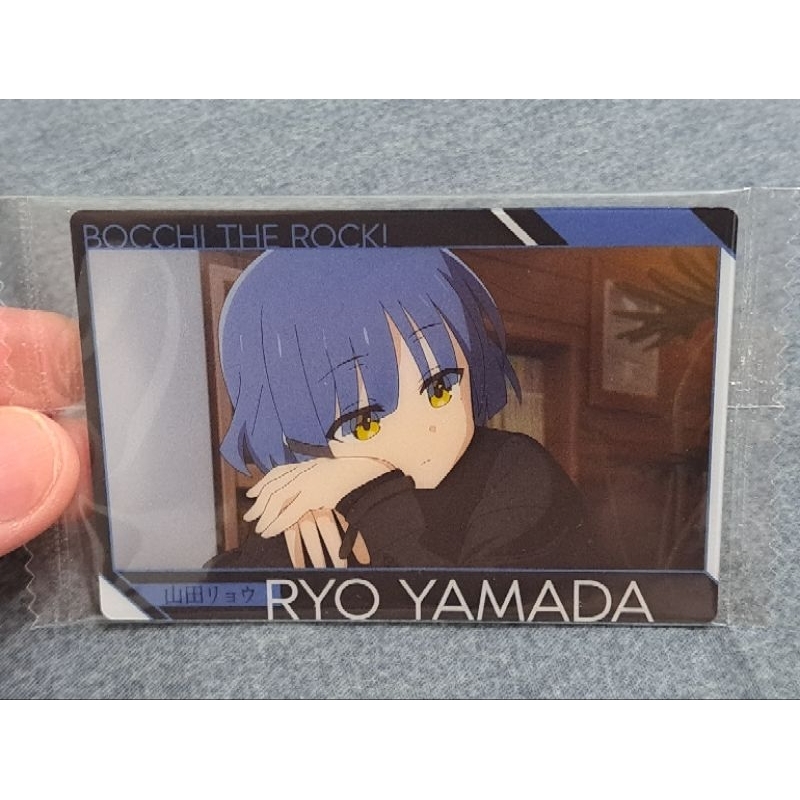 12 涼 山田涼 餅卡 孤獨搖滾 威化餅 塑膠卡 收藏卡 動漫