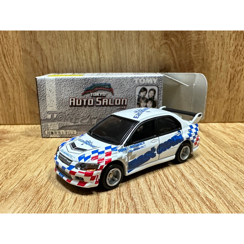 Tomica Tomy 舊藍標 東京車展 抽抽樂  Auto salon LANCER EVO 6