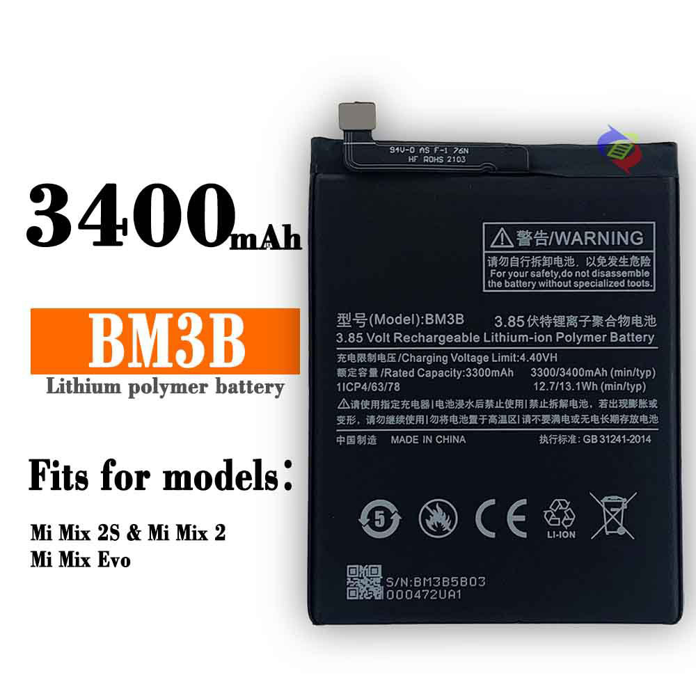 台灣現貨出貨 小米 Mix2 mix2S BM3B 電池  維修專用