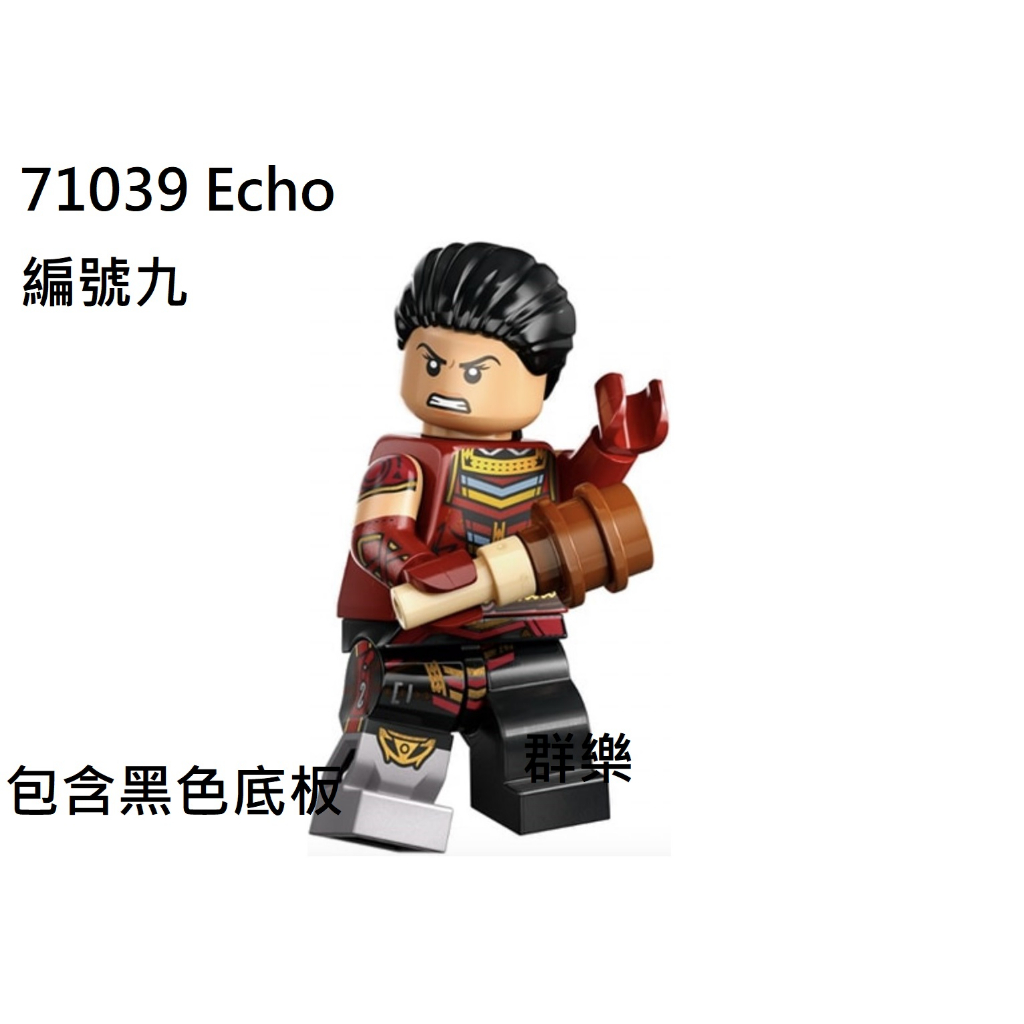 【群樂】LEGO 71039 人偶包 編號九 Echo