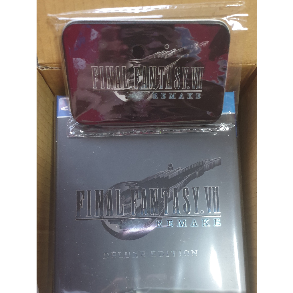 絕版! PS4《Final Fantasy VII: REMAKE》中文豪華版 鐵盒版 (附贈預購特典)