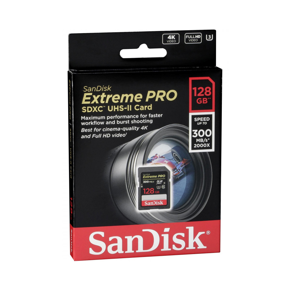 晟碟 SanDisk Extreme Pro UHS-II SDXC 記憶卡 128GB, SDSDXPK(平行進口)