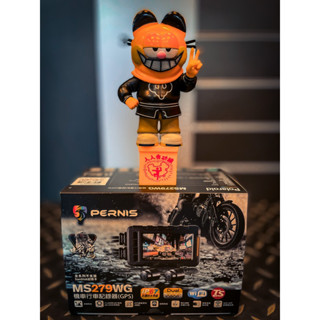 【文山正宏車業】麗萊Polaroid MS279WG 小蜂鷹 WIFI 前後雙鏡防水行車紀錄器(內贈32G)