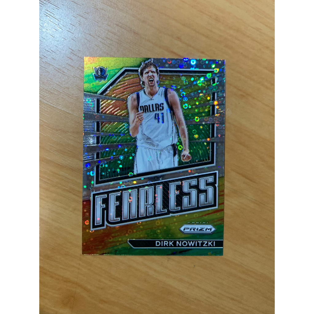 Dirk Nowitzki Fearless 銀亮 NBA 球員卡 德佬 諾威司機 特卡 Prizm Hoops