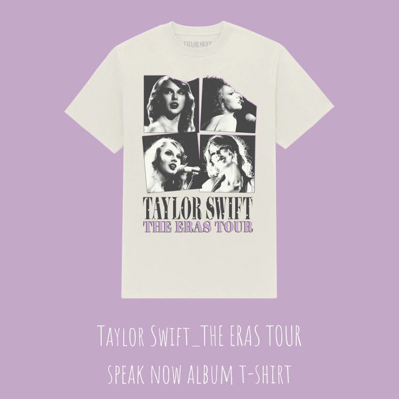 DR.美國🇺🇸泰勒絲Taylor Swift_THE ERAS TOUR_Speak Now Album t-shirt