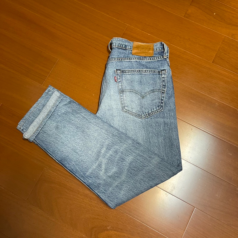 （Size 31/34) Levi’s 502 彈性修身中腰牛仔褲 （33-3）
