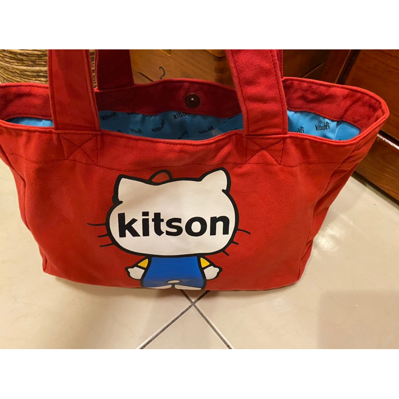 日本🇯🇵kitson❌ kitty tote bag自用二手