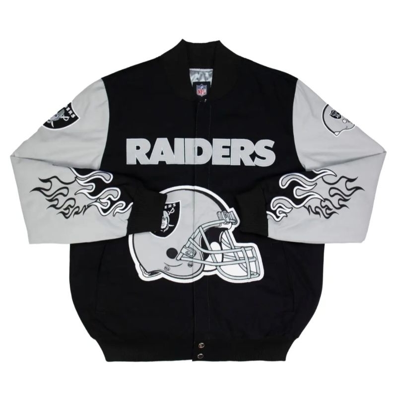 RAIDERS 突擊者 NFL 棒球外套 夾克 嘻哈 饒舌 寬鬆 美版S~2XL