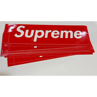 全新正品現貨 Supreme new box logo sticker 貼紙 配件 紅BOX