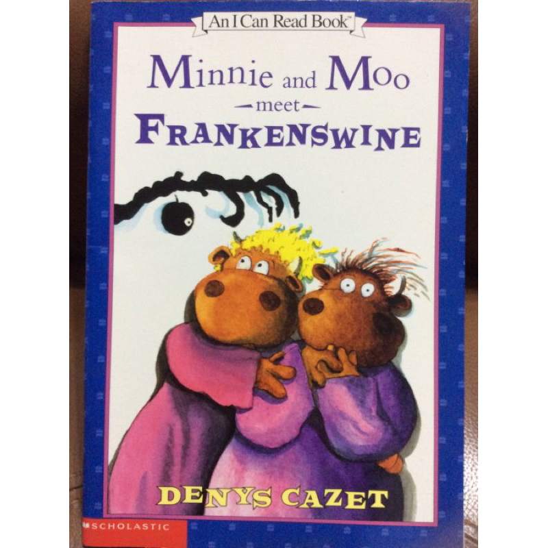 二手 英文童書/英文繪本 Minnie and Moo meet Frankenswine 趣味英文童書
