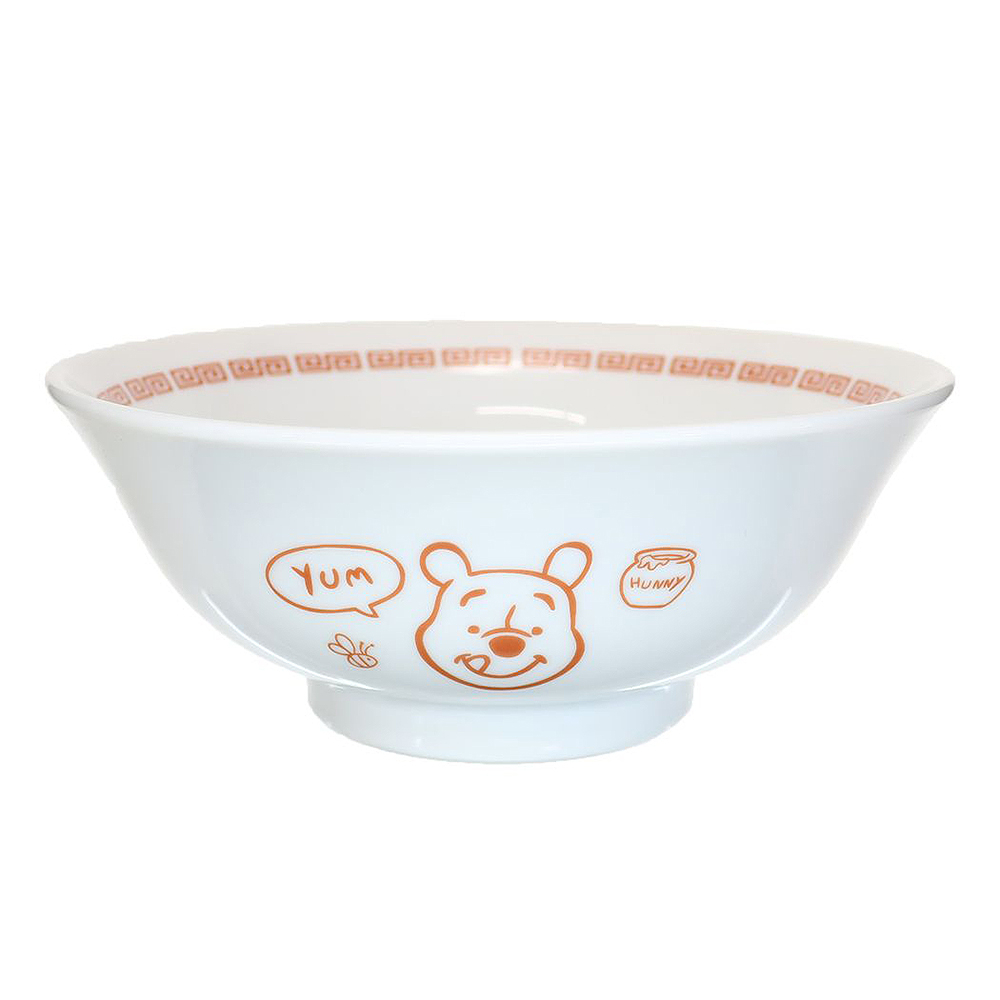 sunart 日本製 迪士尼 陶瓷拉麵碗 陶瓷碗 小熊維尼 NR27302