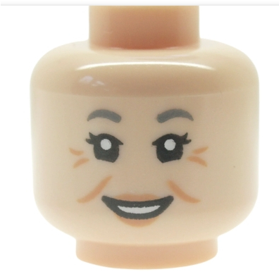 &lt;樂高人偶小舖&gt;正版LEGO 人臉3-6 動物學家 40530 淡膚色 6386390 人偶配件