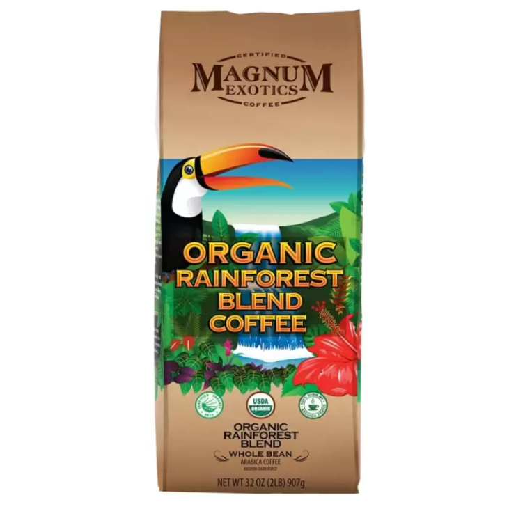 現貨特賣 好市多 Magnum 熱帶雨林有機咖啡豆 907公克