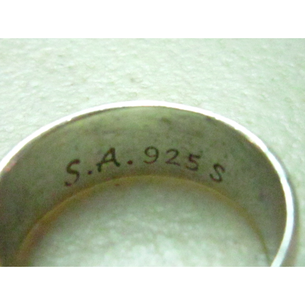台北自售:特殊罕見S.A.925純銀時尚尾巴戒指