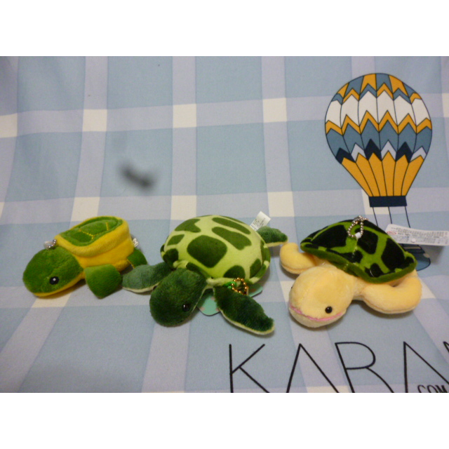 海龜 烏龜 娃娃 吊飾(鏈珠) 3吋 4吋 (消費需滿100元以上才會出貨)