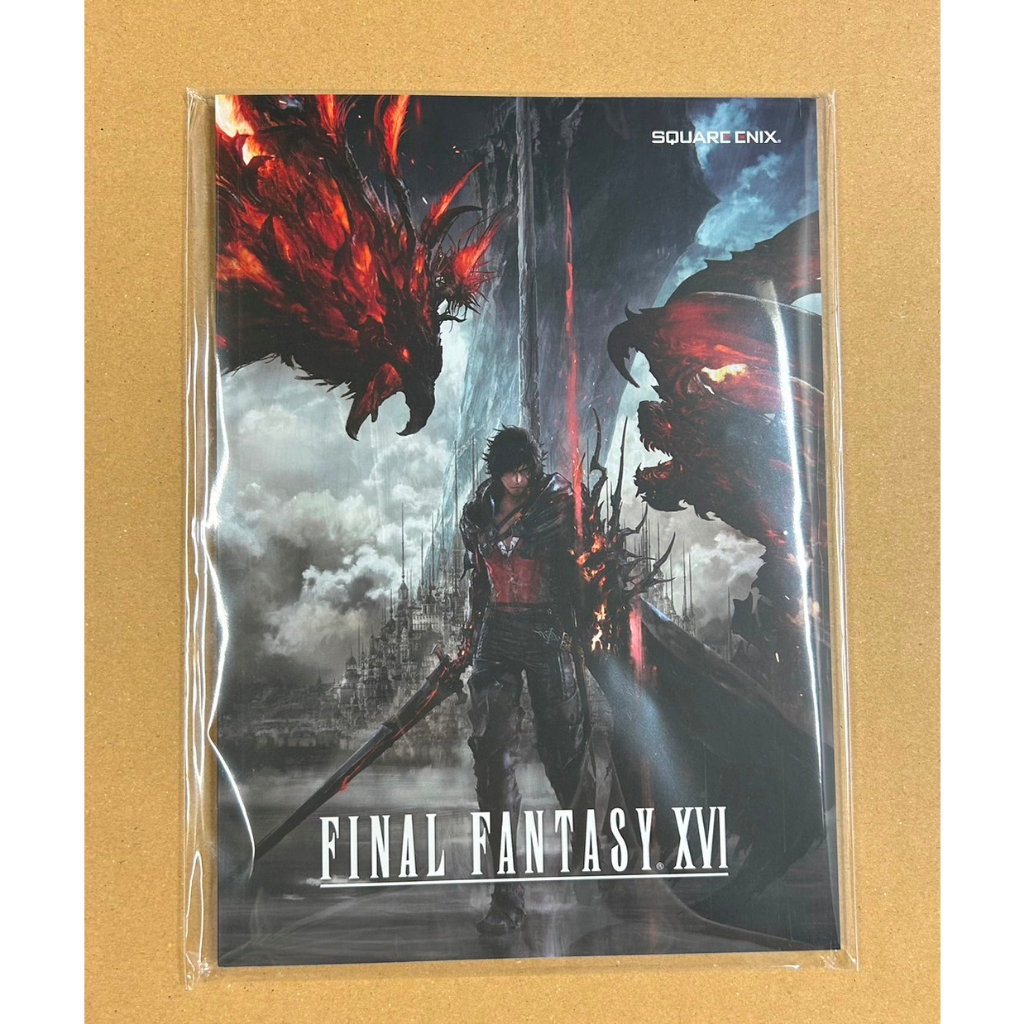 全新特典 Final Fantasy XVI 太空戰士16 B5 筆記本 記事本 PS5