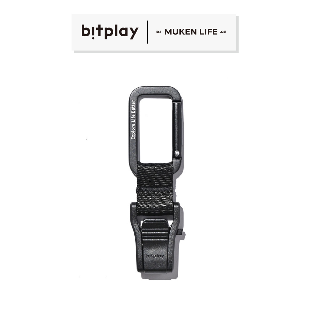 bitplay | 掛扣瞬扣夾 Quick-Release Carabiner V2(含通用墊片) MUKEN LIFE