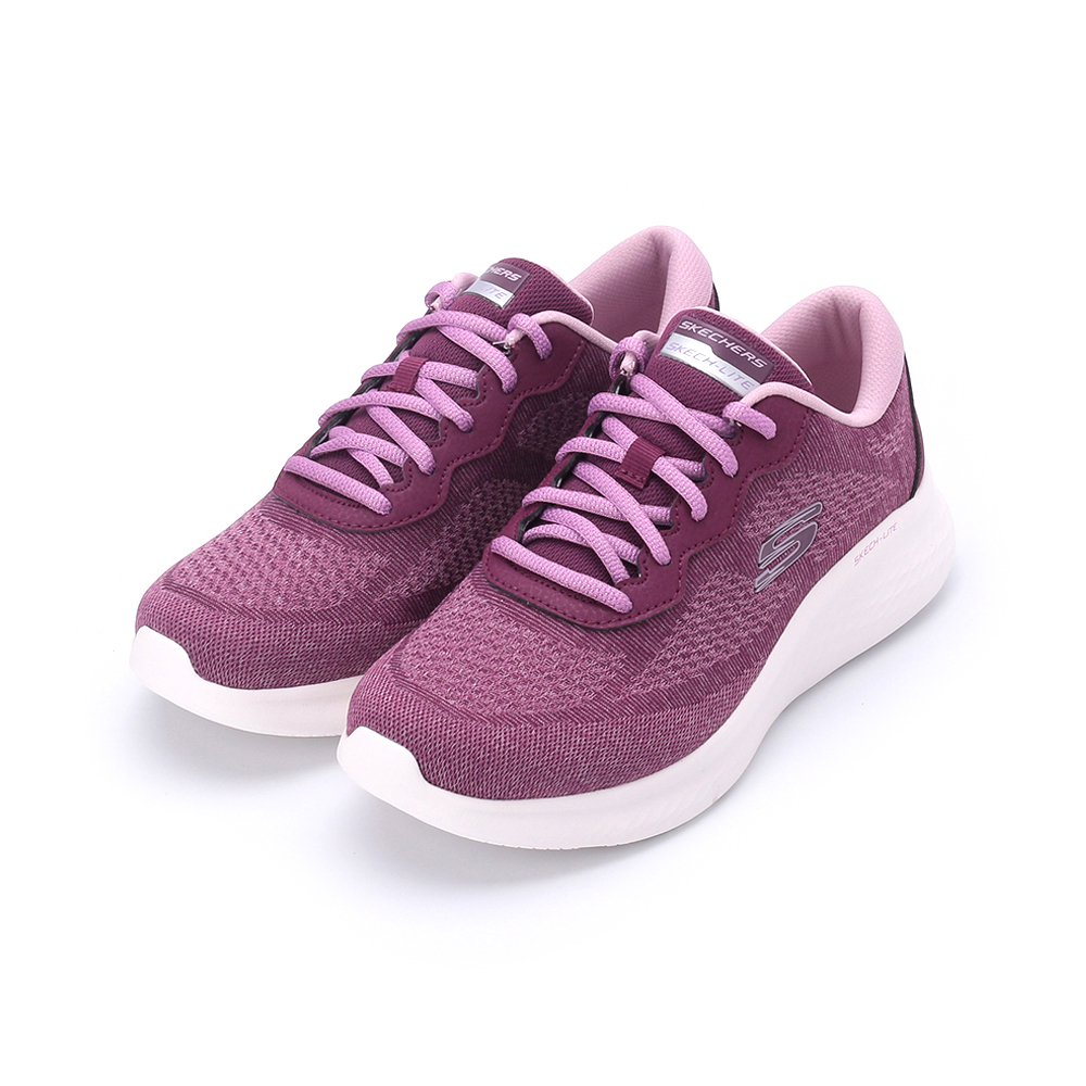 SKECHERS LITE PRO 寬楦綁帶休閒鞋 桃紅 150045WPLUM 女鞋