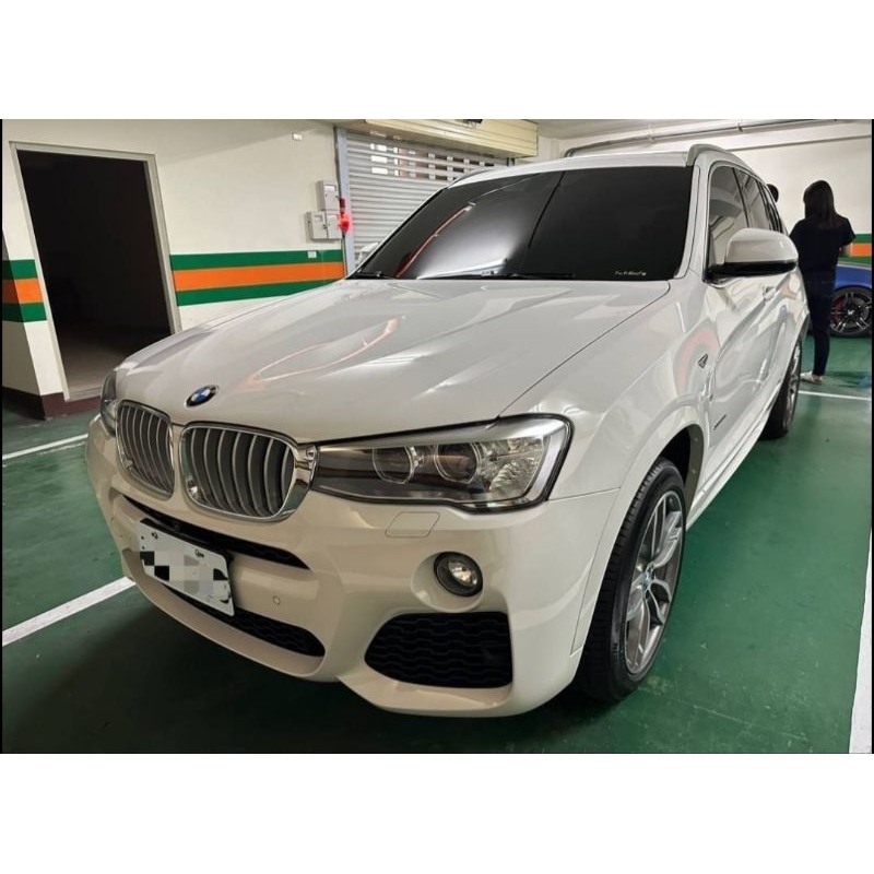 2016 寶馬X3 28i M-sport 哩程8.2萬km M方向盤 全景天窗 雙區恆溫雙電動椅 後出風口 M版保桿