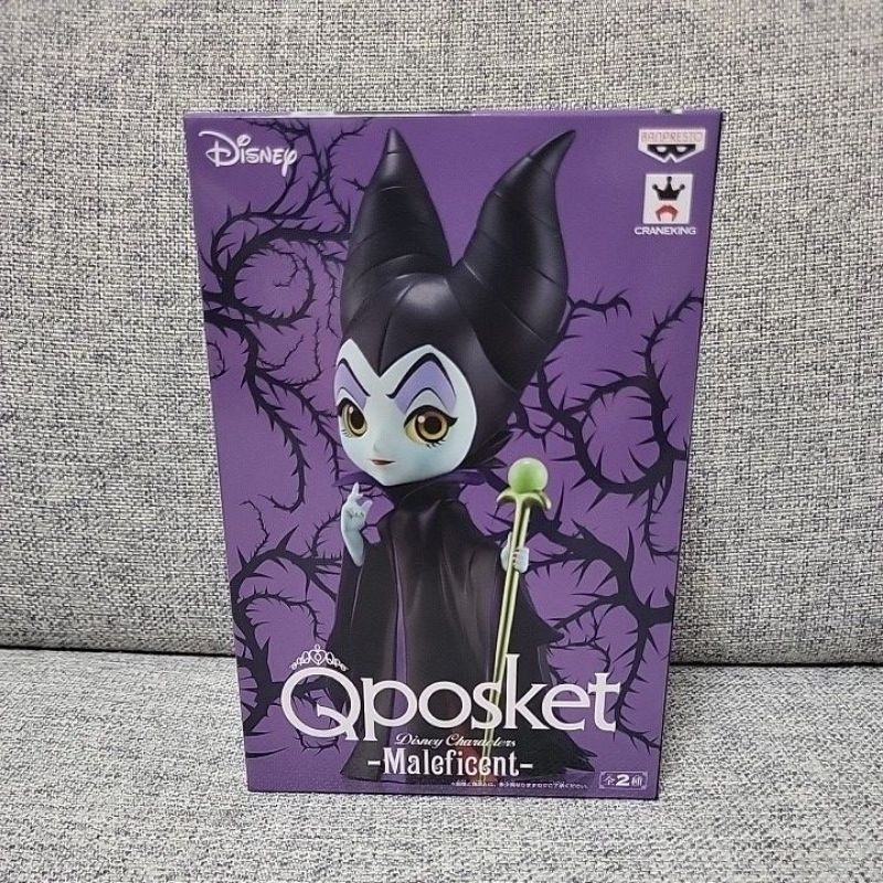 日貨 日本空運 實拍 睡美人 黑魔女 公仔 Qposket Maleficent