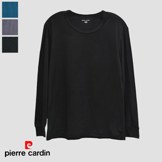 【pierre cardin 皮爾卡登】細暖絨輕著感圓領長袖-SC18223