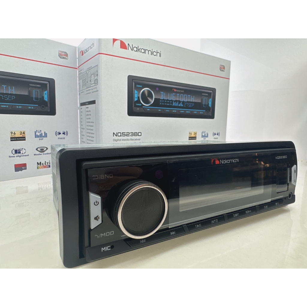 Nakamichi NQ523BD 藍芽音響主機＊AUX/MP3/USB/////公司貨/////