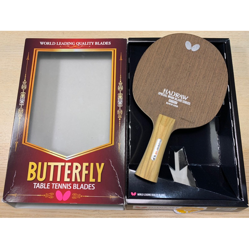 Butterfly 蝴蝶 HADRAW VR 精品純木系列 日本製 雲杉 雞翅木 FL柄 92.2g 絕版品 全新 現貨