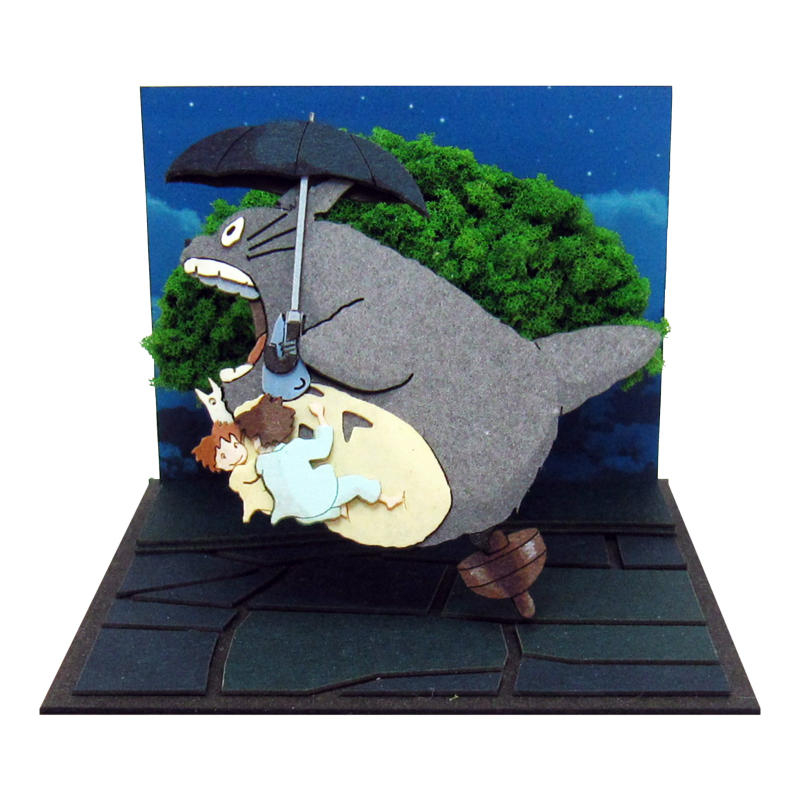 日本 Sankei 正版 台灣 現貨 MP07-88 吉卜力 天空之城 模型 紙雕 宮崎駿 手作 龍貓 微型藝術品 動漫