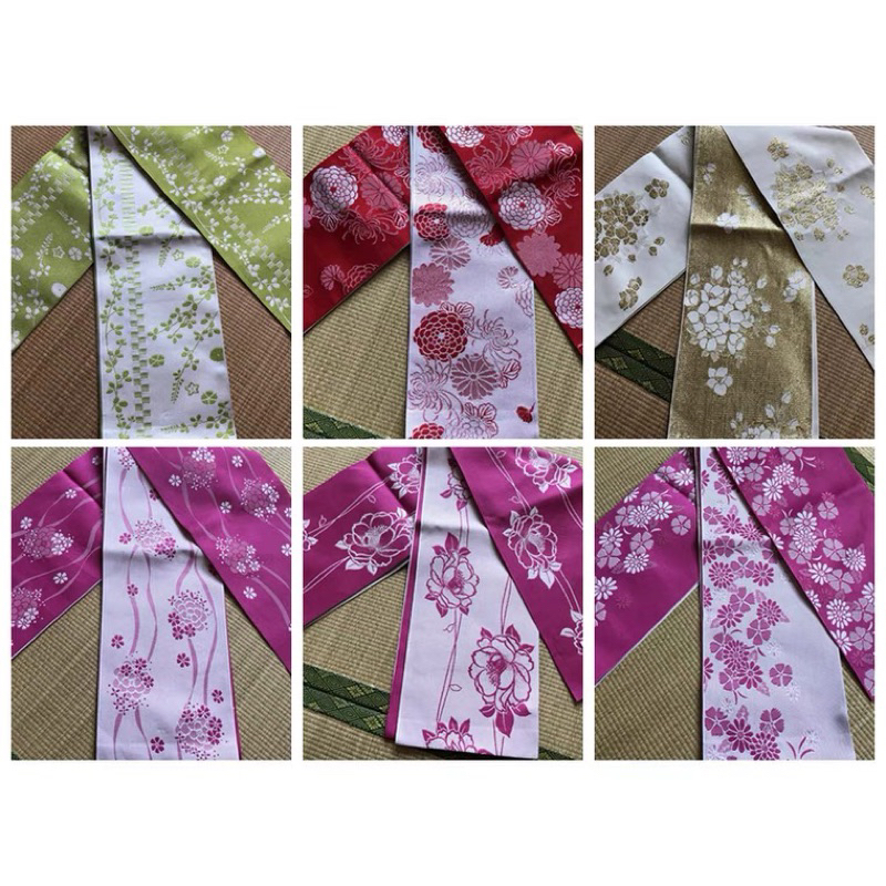 🎌👘夏季單層兩面用半帶幅和服浴衣用腰帶小袋帶🎌👘和服｜浴衣｜腰帶｜肌著｜草履｜和裝小物｜東京淺草