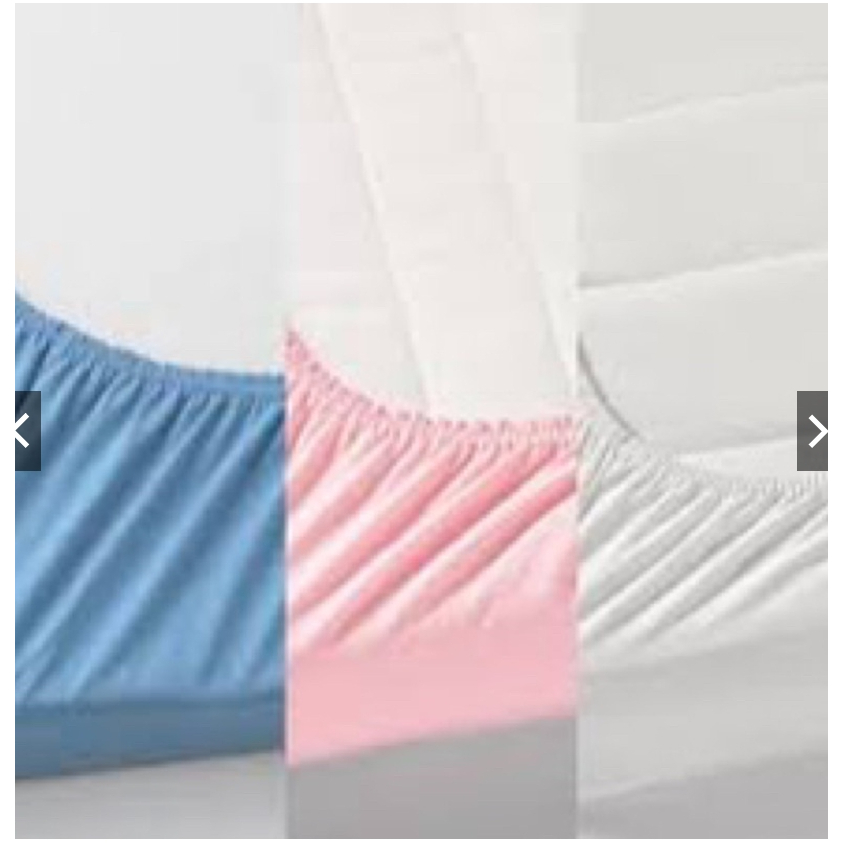 【IKEA】全新嬰兒床/兒童床純棉床包/床罩/床單-藍/粉/白可愛色系.80x165cm-柔軟舒適!
