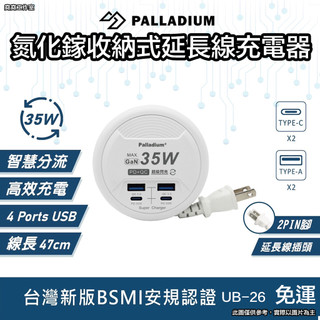 iCooby 氮化鎵收納式𨒂長線充電器 UB 26 延長線 usb 延長線 type c 延長線充電器 快充延長線