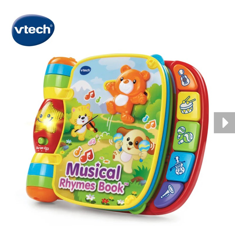 二手 Vtech 音樂啟蒙學習翻翻書