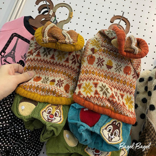 貝果貝果 日本 Pet Paradise代理DISNEY 奇奇蒂蒂 質感連身褲 立體造型 特賣 [D340]