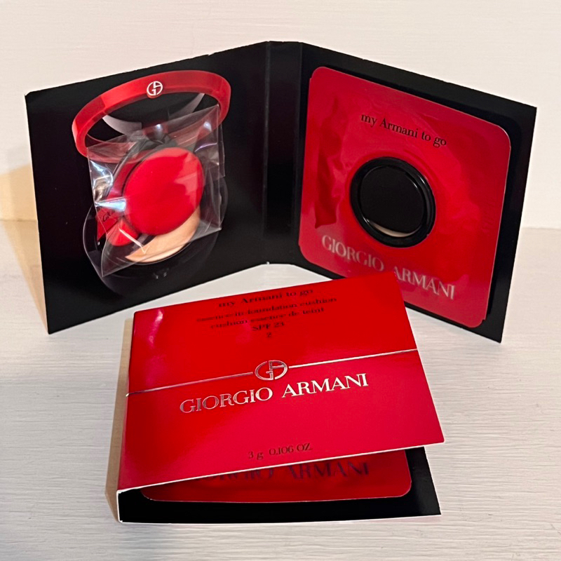 全新現貨 Giorgio Armani 專櫃小樣 完美絲絨持久氣墊粉蕊 2號 3g 氣墊粉餅 亞曼尼