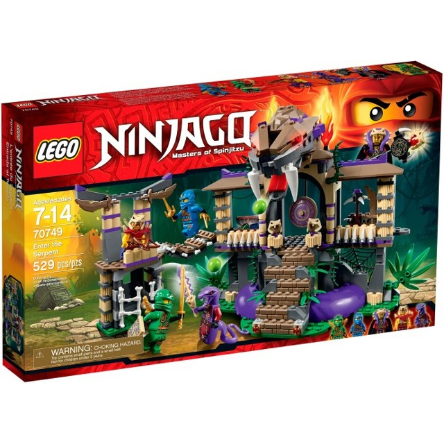 樂高 LEGO 70749 攻佔毒蛇 祭壇 忍者 NINJAGO