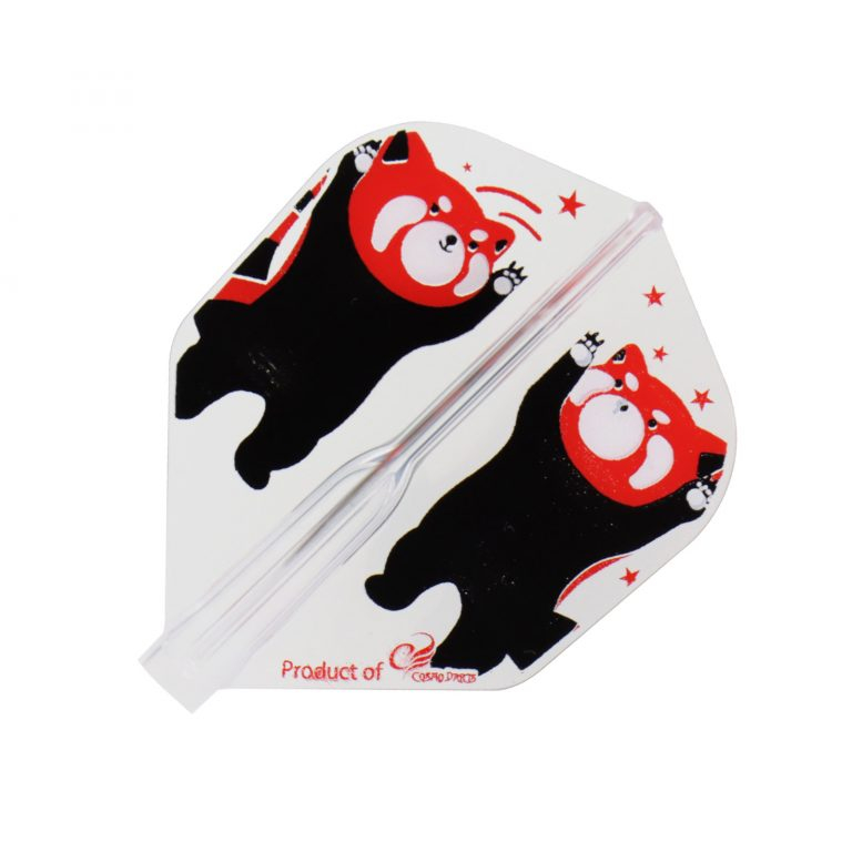 【Fit Flight AIR】Printed Series Red Panda Shape Mix 鏢翼 尾翼 飛鏢