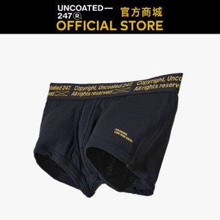 【UNCOATED 247】Drawers Low-rise 經典低腰平口內褲 活力黃