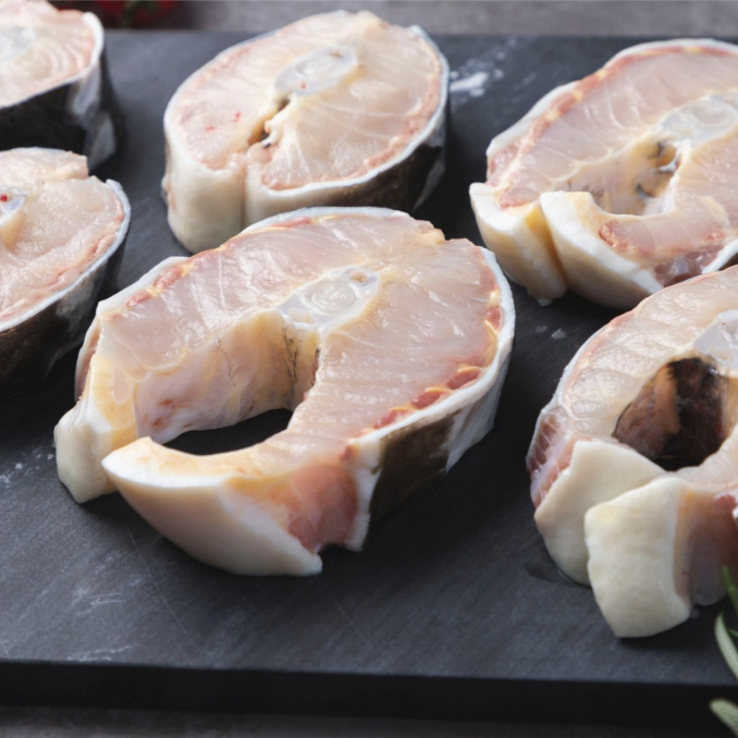 【饕針】鱘龍魚輪切魚片 600g  鱘龍魚 海鮮 魚肉切片 美食