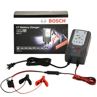 【BOSCH】C7智慧型脈衝式 電池充電器 12V/24V 汽機車電瓶充電器 行車救援電瓶 電瓶轉換器