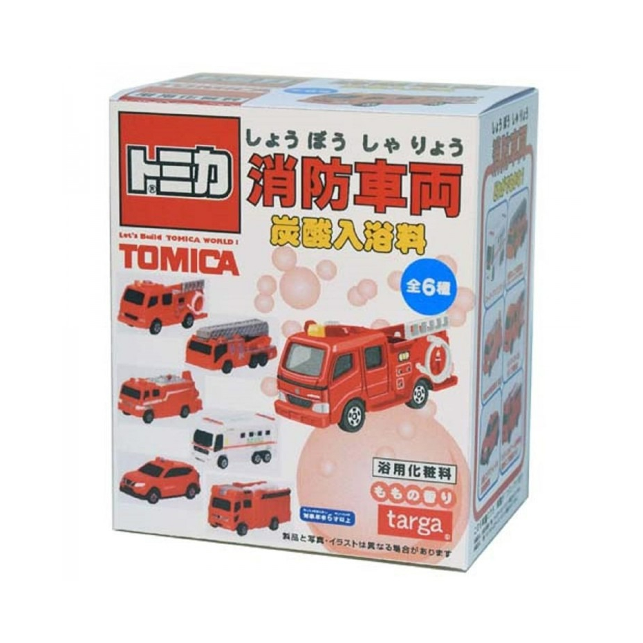 佳佳玩具 ----- 日本進口 TOMICA沐浴球 消防車 警車 泡澡球 入浴劑 附玩具 單入【37422156】